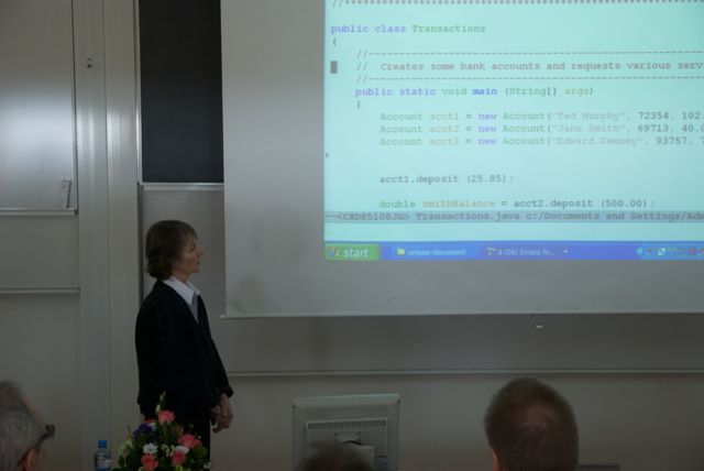 Första frågan